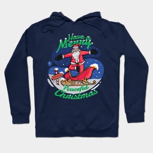 Yoga Santa Claus Hoodie